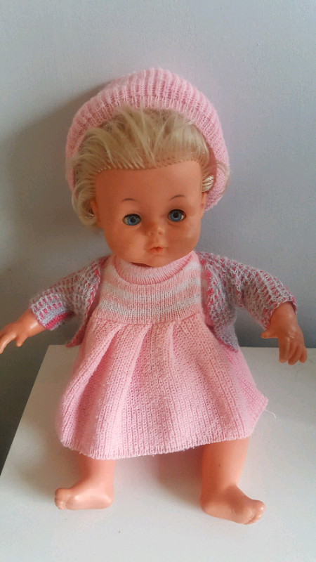 tiny tears doll 1970s
